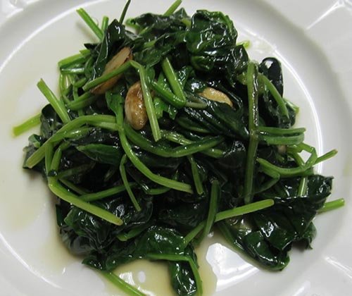 51a. Sautéed Spinach Fresh Garlic